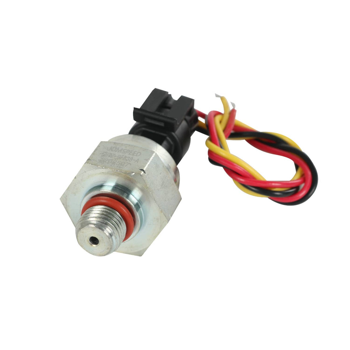 ICP control sensor with red O-ring, metallic body, and 3-wire electrical connector