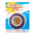 Non-adhesive stretch-wrap tape roll, 2 in wide, 50 ft, purple