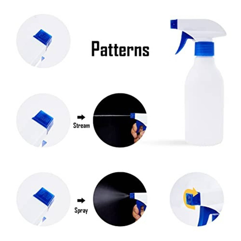 Window tint spray nozzle tool with blue nozzle and application stream examples