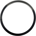 Black tri-clamp sanitary gasket ring for 6 in fittings