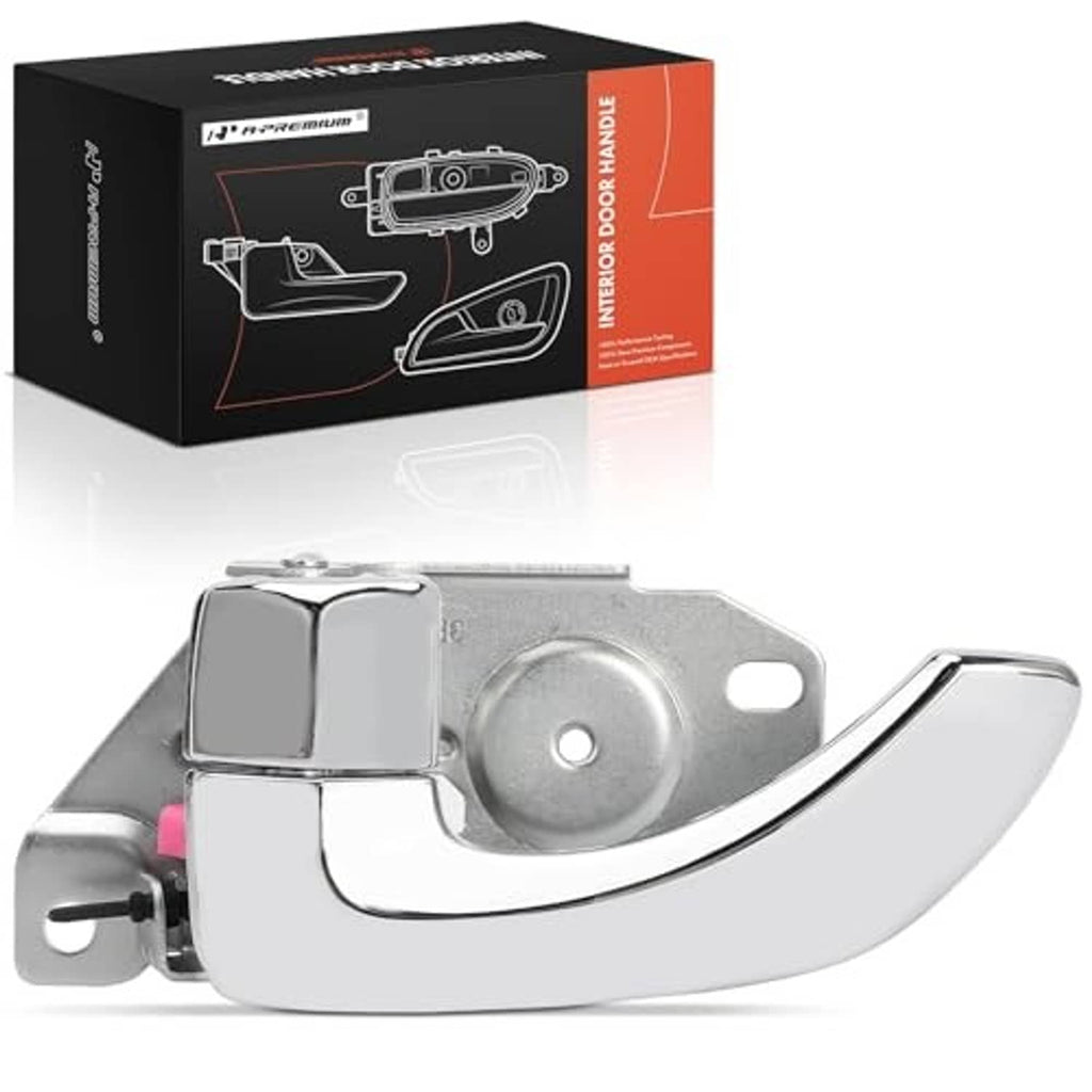 Chrome interior door handle for rear left side with matching retail box