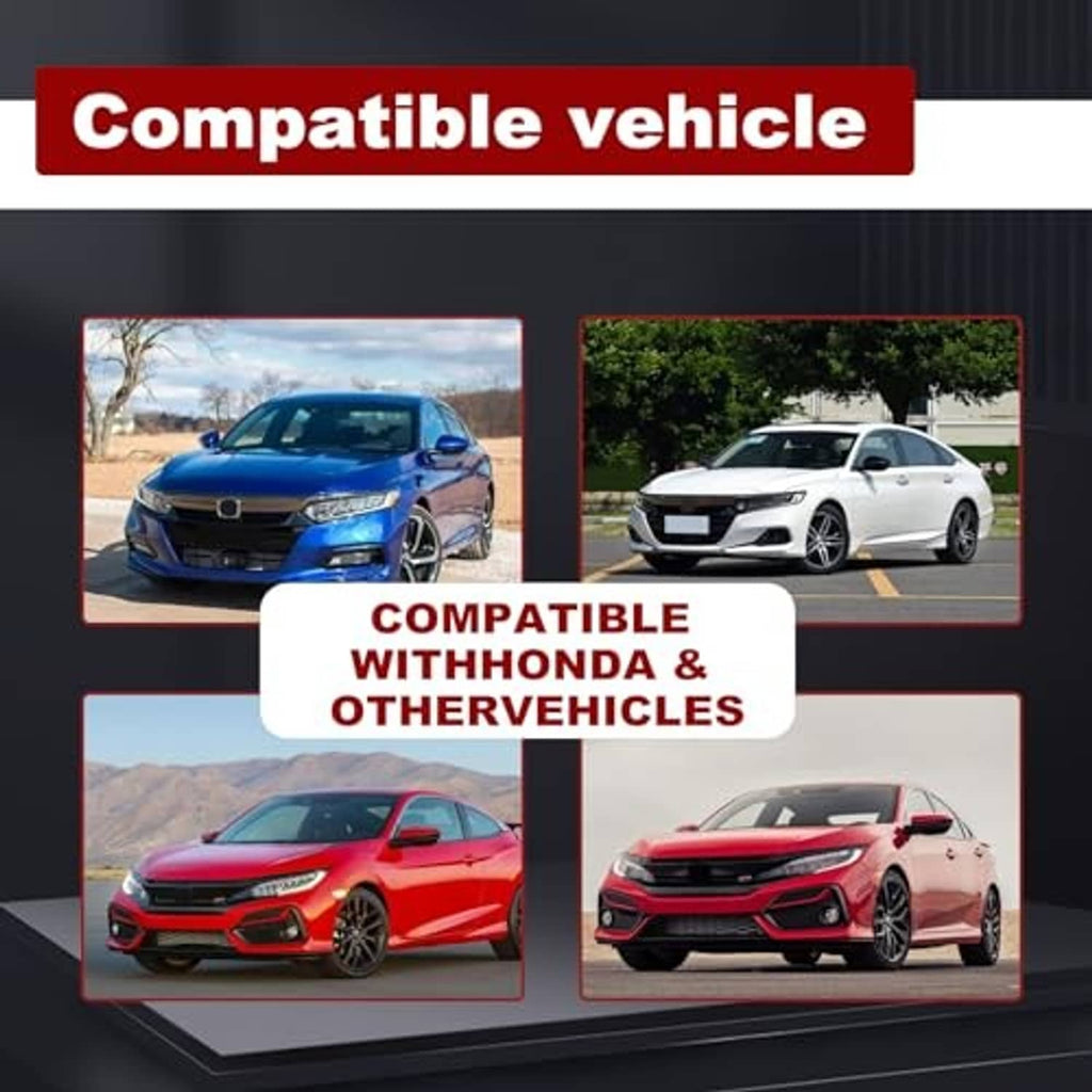 Transmission drain plug crush washer set shown with compatible vehicle image collage
