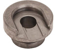 Metal cylindrical insert holder with central opening for press tooling