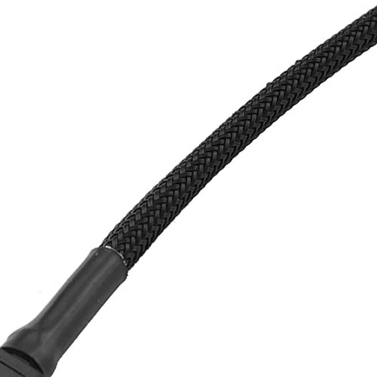 Black braided sleeve power cable for USB to PWM fan adapter