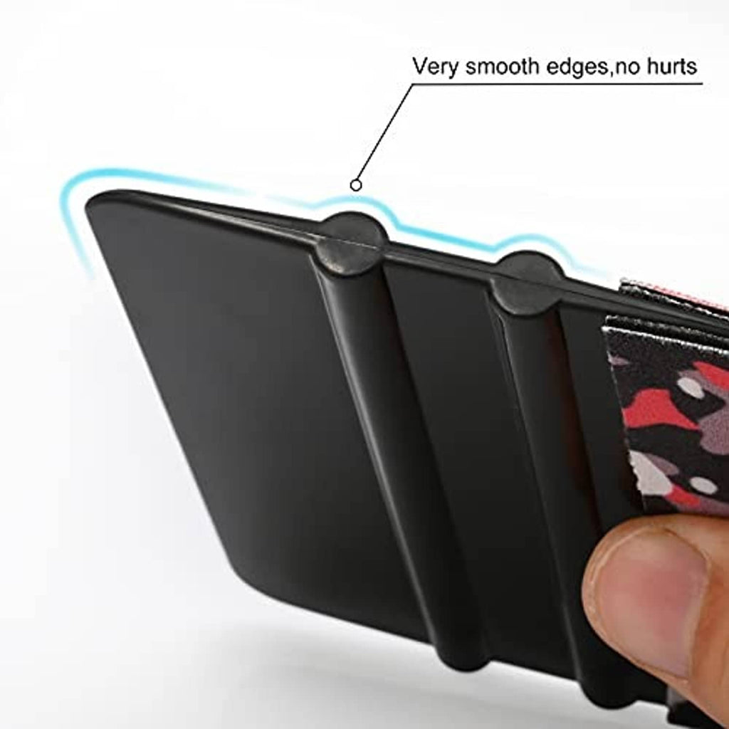 Close-up of black vinyl squeegee edge with smooth rounded corner