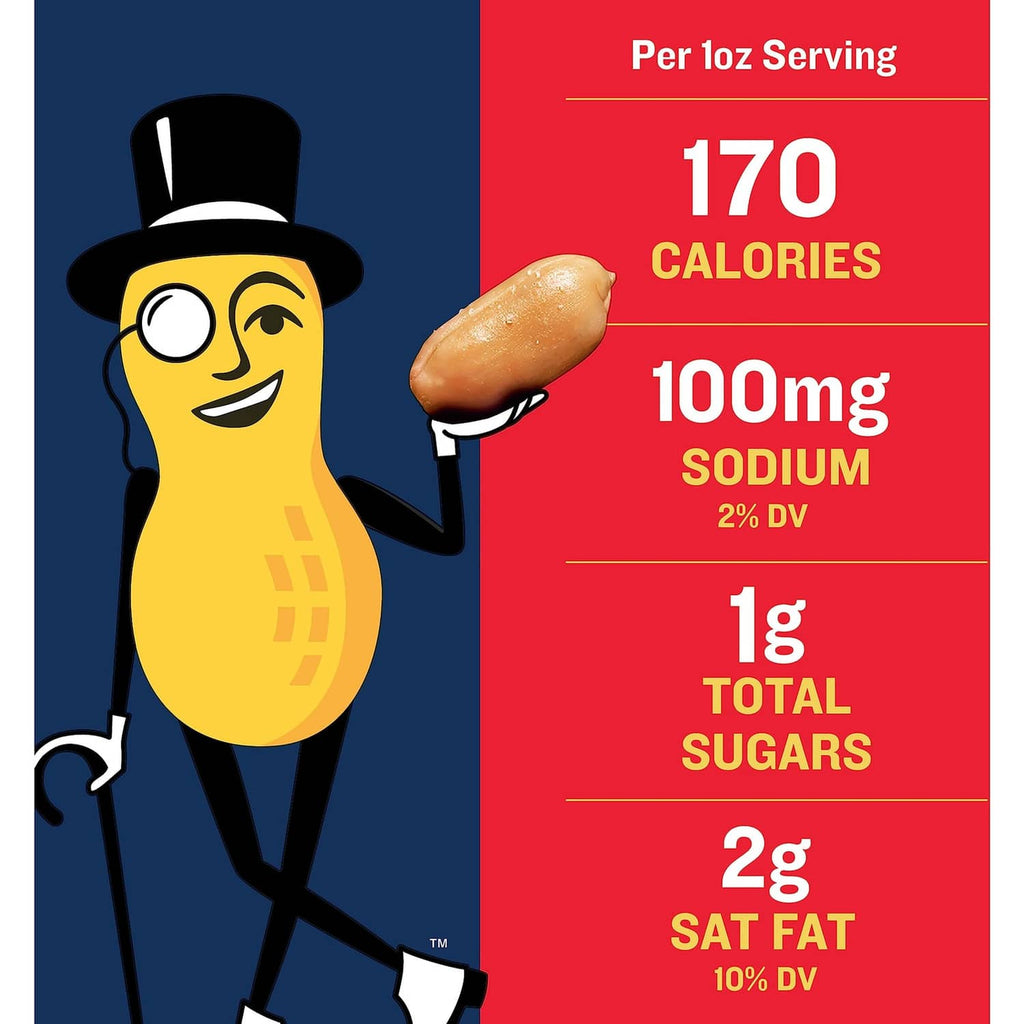 Nutrition facts panel: 170 calories, 100mg sodium, 1g total sugars, 2g sat fat