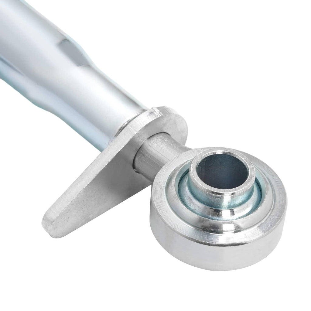 Galvanized top link joint assembly with split mounting clevis and bushing