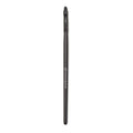 Small smudge brush with black handle and angled tip for eye makeup application