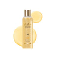 d'Alba Vita Toning serum toner bottle, yellow liquid, gold cap, 6.08 fl oz
