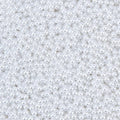 White pearl beads, tightly packed, round surface shine for craft and jewelry making