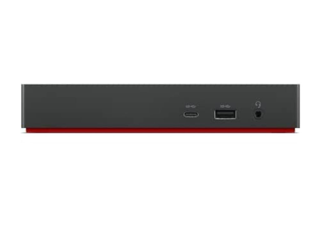 Black dock edge with USB-C port and power input
