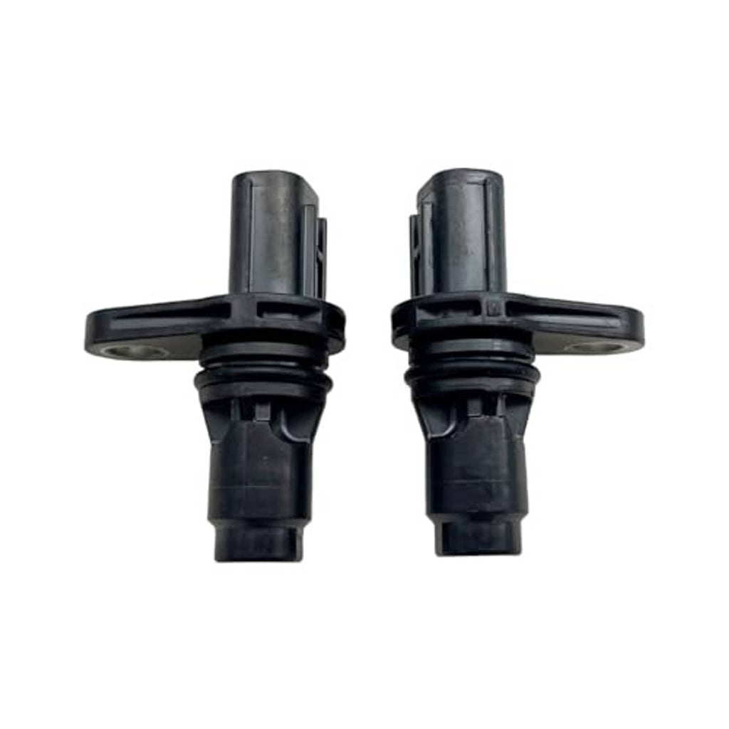 2-pack camshaft position sensors with round mounting bases and black electrical connectors