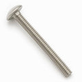 IMSCREWS 1/4-20 x 3/4 carriage bolt, 304 stainless steel, silver finish