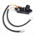 Black ignition coil control module with wire harness and white plug connectors