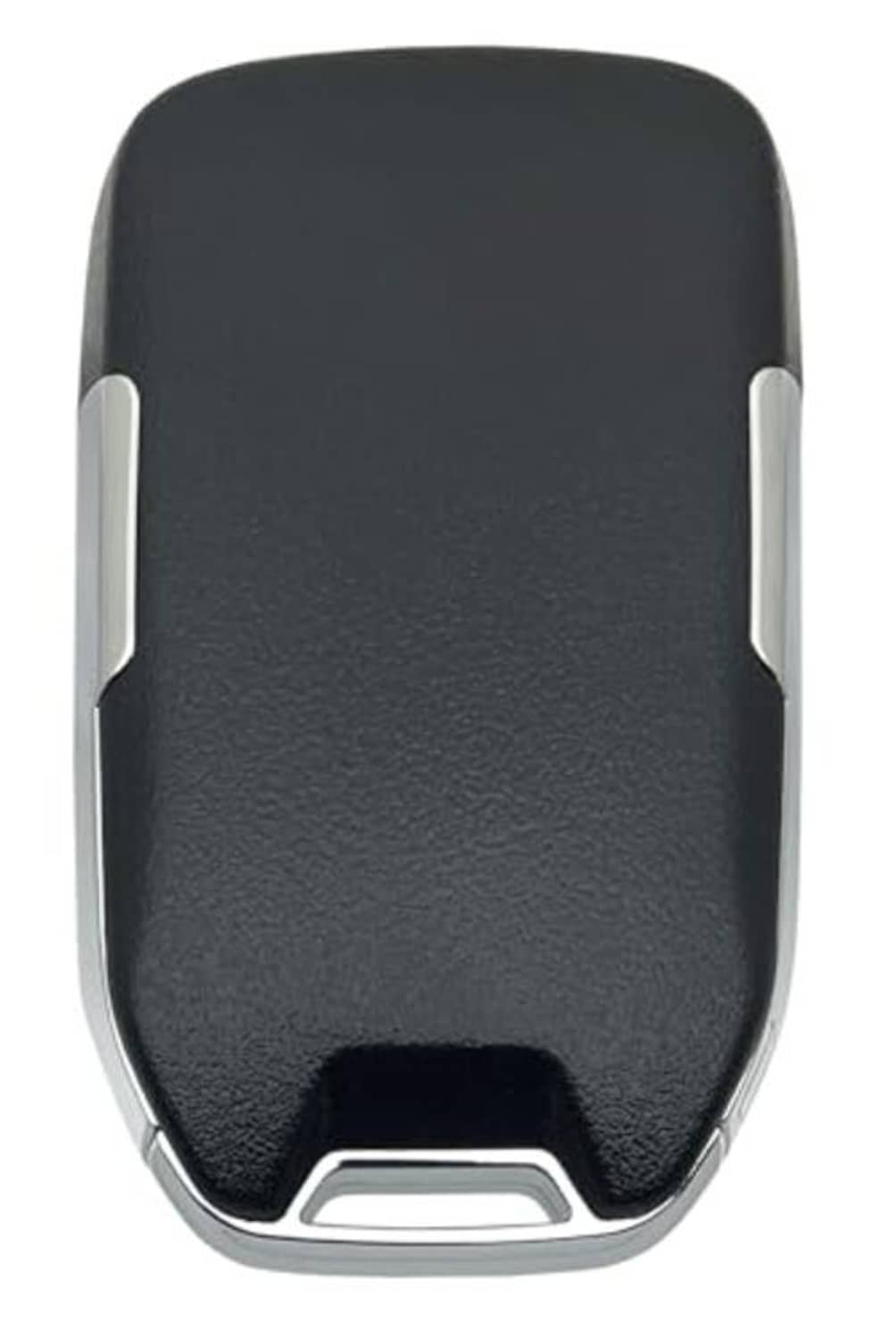 Black key fob shell case back with bottom silver latch