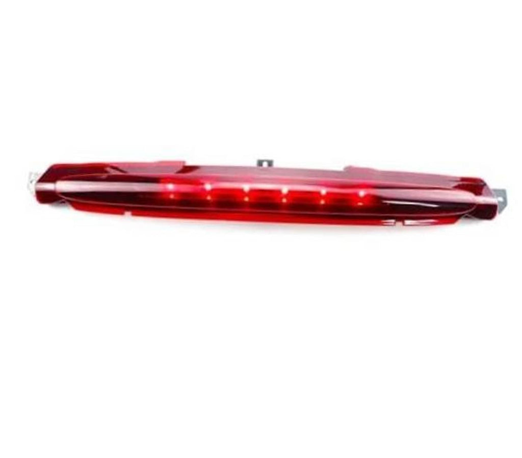LED third brake light with black housing and red lens, illuminated red LED bar