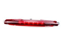 LED third brake light with black housing and red lens, illuminated red LED bar