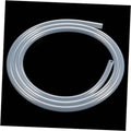 Flexible transparent silicone tubing coil, light gray color, small hose length