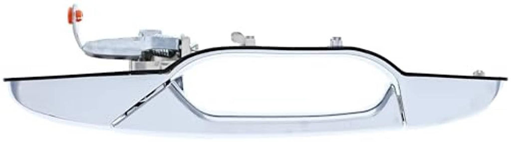 Chrome exterior door handle cover with internal latch mechanism