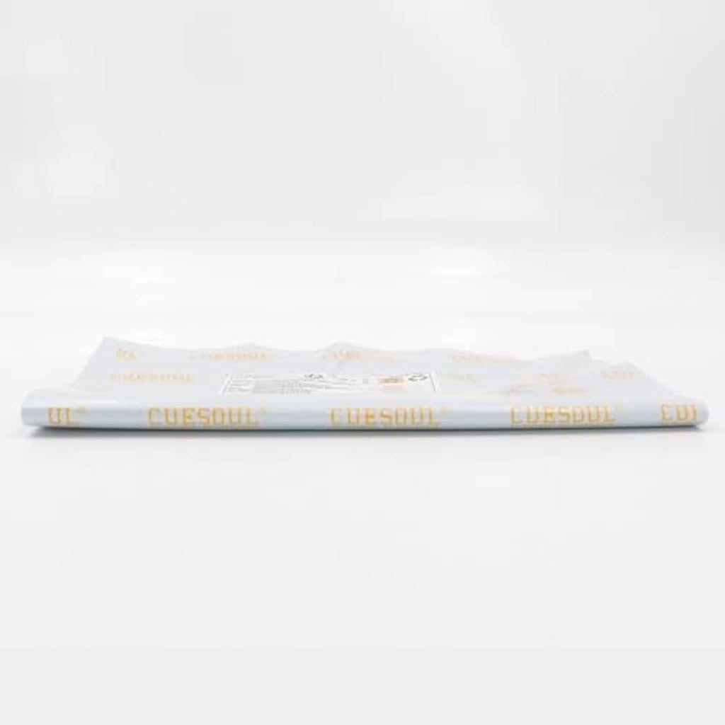 Gray CUESOUL branded dart accessory sleeve, shown from the side