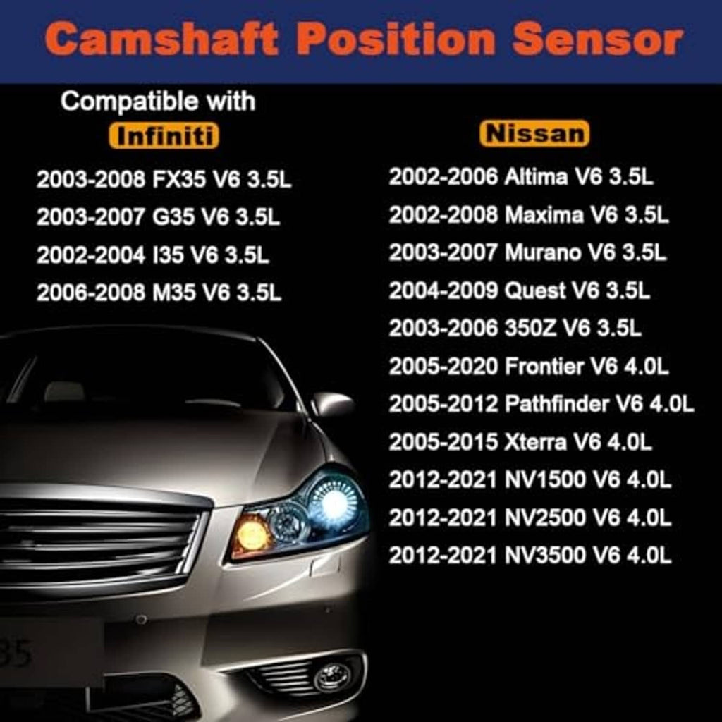 Camshaft position sensor compatibility graphic