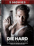 Action DVD box set cover with gun-toting man portrait and title text