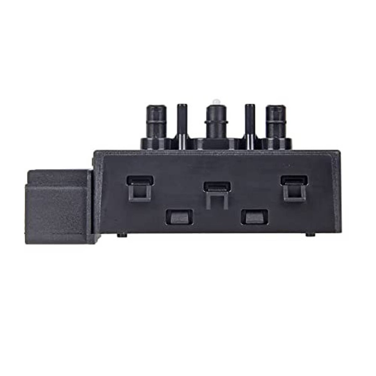 6-way power seat adjustment switch side view with terminal ports and sockets