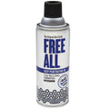 Free All deep penetrating oil aerosol can, black cap and silver body