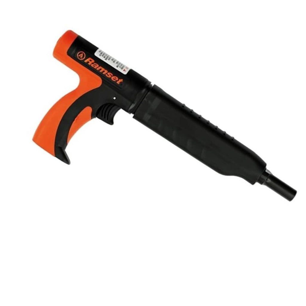 Ramset .22 powder-actuated trigger tool, black body with orange handle