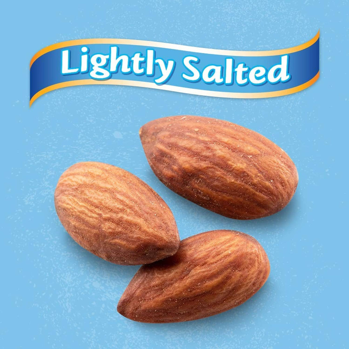 Whole lightly salted almonds for Blue Diamond low-sodium snack