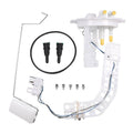 Fuel level sending unit sensor with wiring harness, two connectors, and mounting hardware