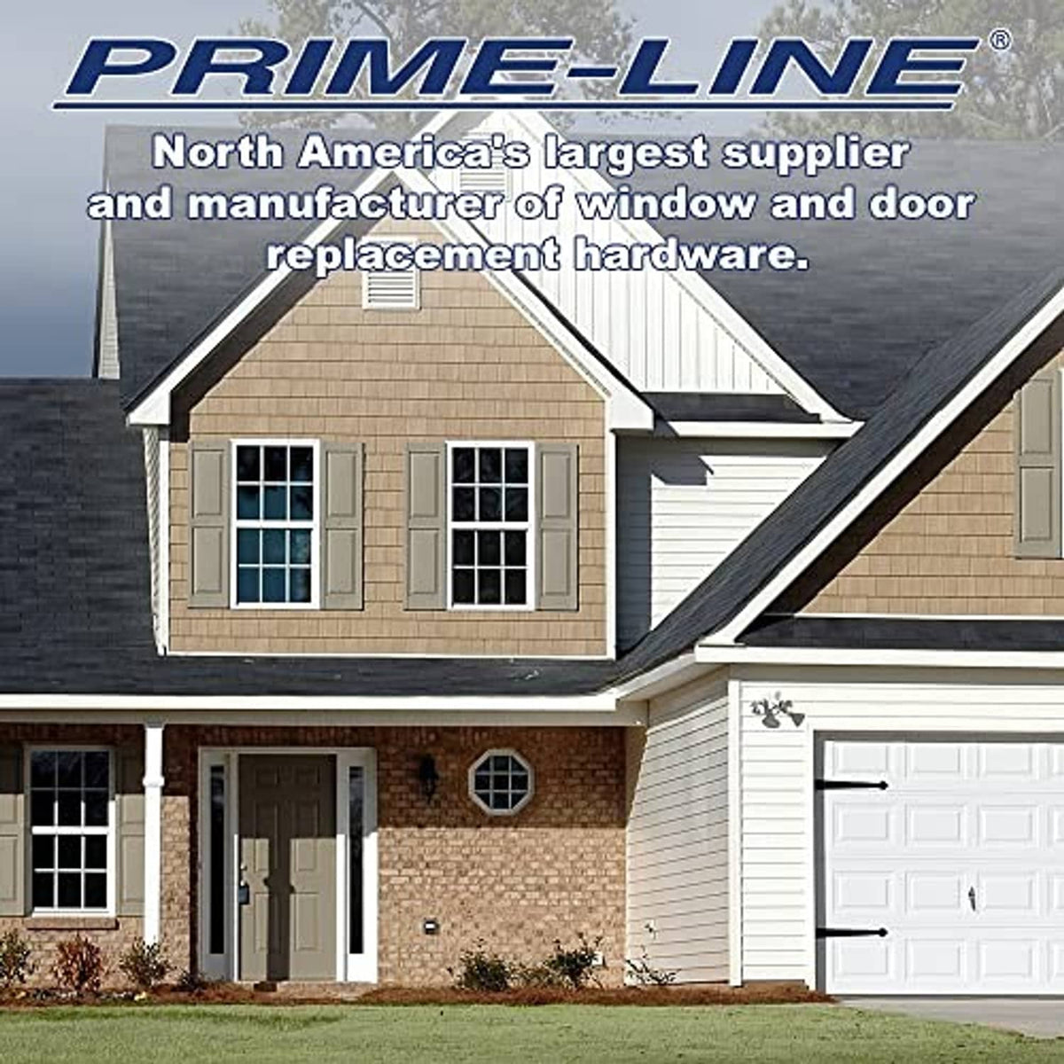 Prime-Line window and door hardware replacement advertisement.