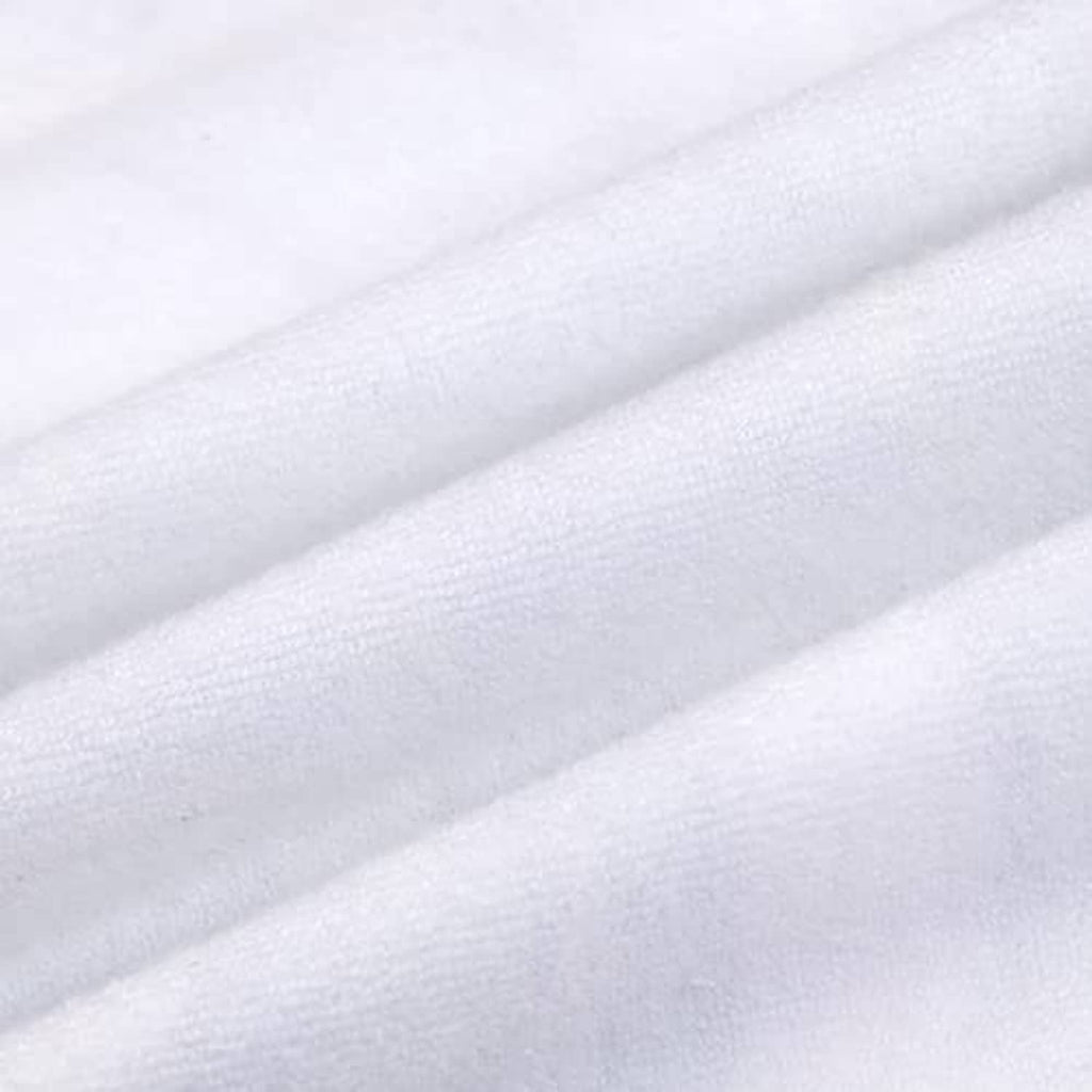 Golf cart seat cover fabric close-up in white textured material