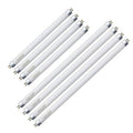 Set of white T5 fluorescent tubes with G5 bi-pin bases, multiple pieces