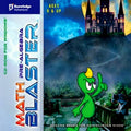Math skills CD-ROM cover with green character and castle background