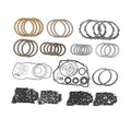 Transmission master rebuild kit parts set with bronze and gray rings, gaskets, and seals