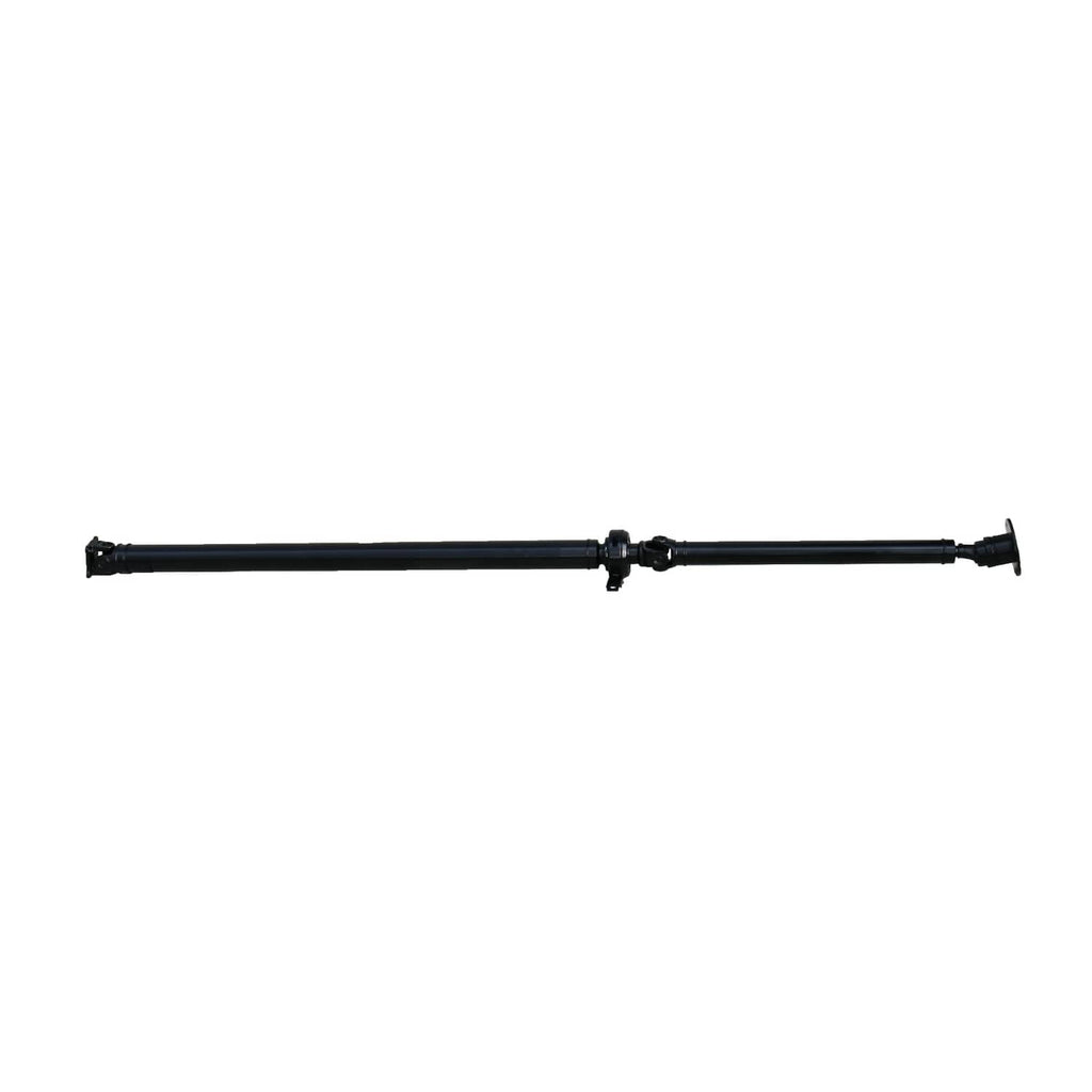 Long driveshaft prop shaft assembly with black housings and coupler ends
