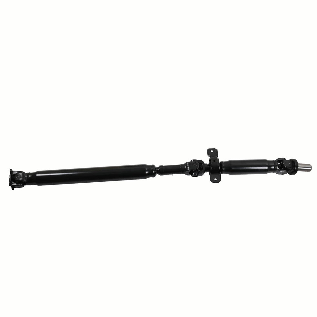 Rear driveshaft prop shaft assembly with both ends and center universal joint
