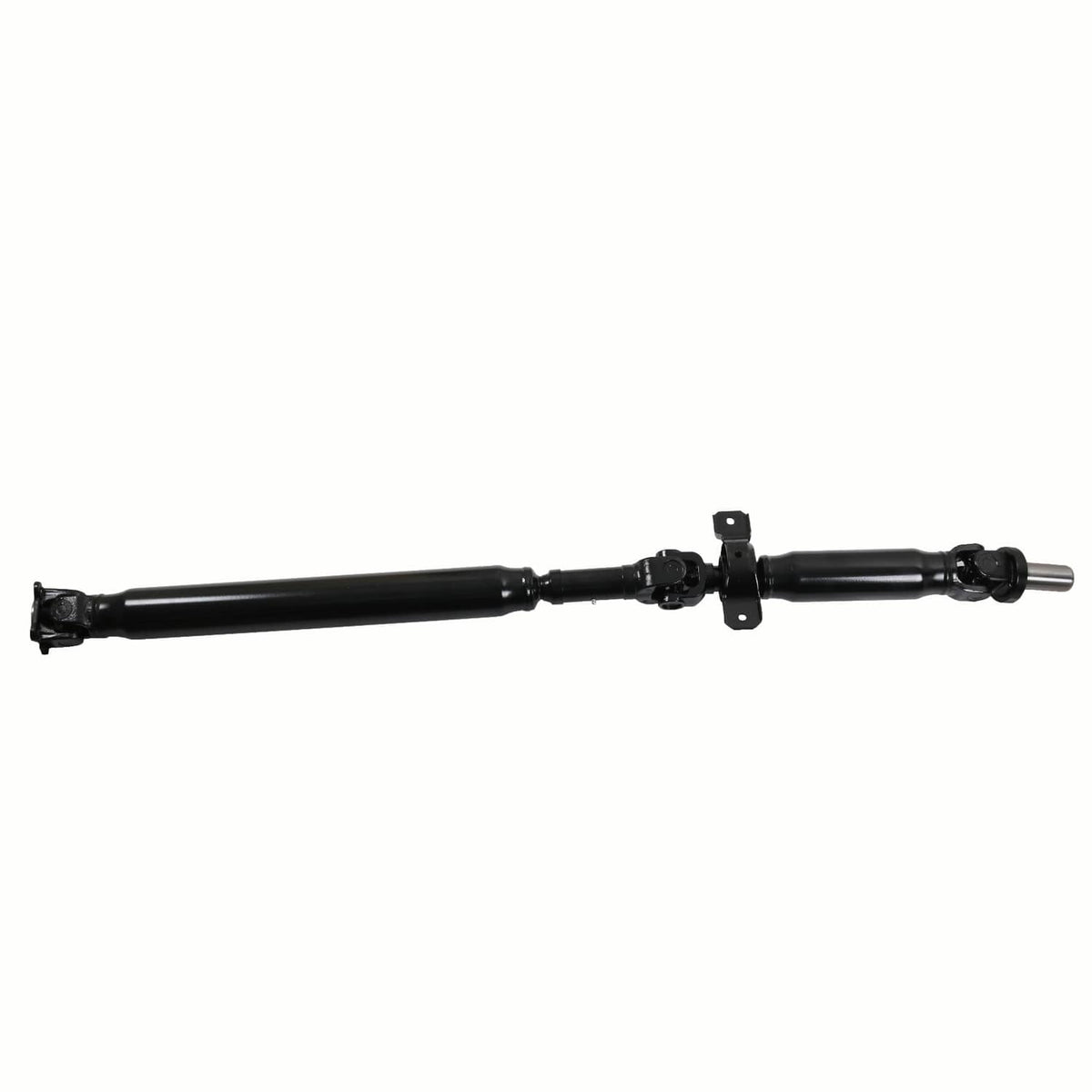 Rear driveshaft prop shaft assembly with both ends and center universal joint