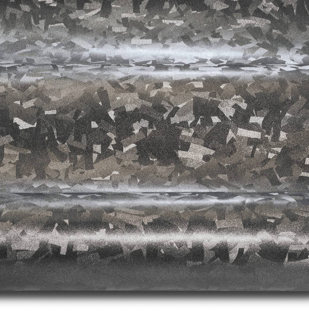 Gray metallic camo vinyl sheet with smooth surface and subtle sheen
