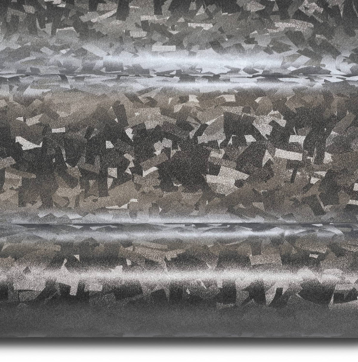 Gray metallic camo vinyl sheet with smooth surface and subtle sheen