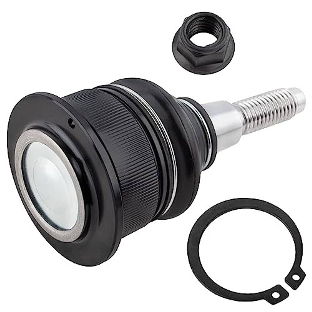 Single front upper ball joint with rubber boot, metal stud, and seal ring
