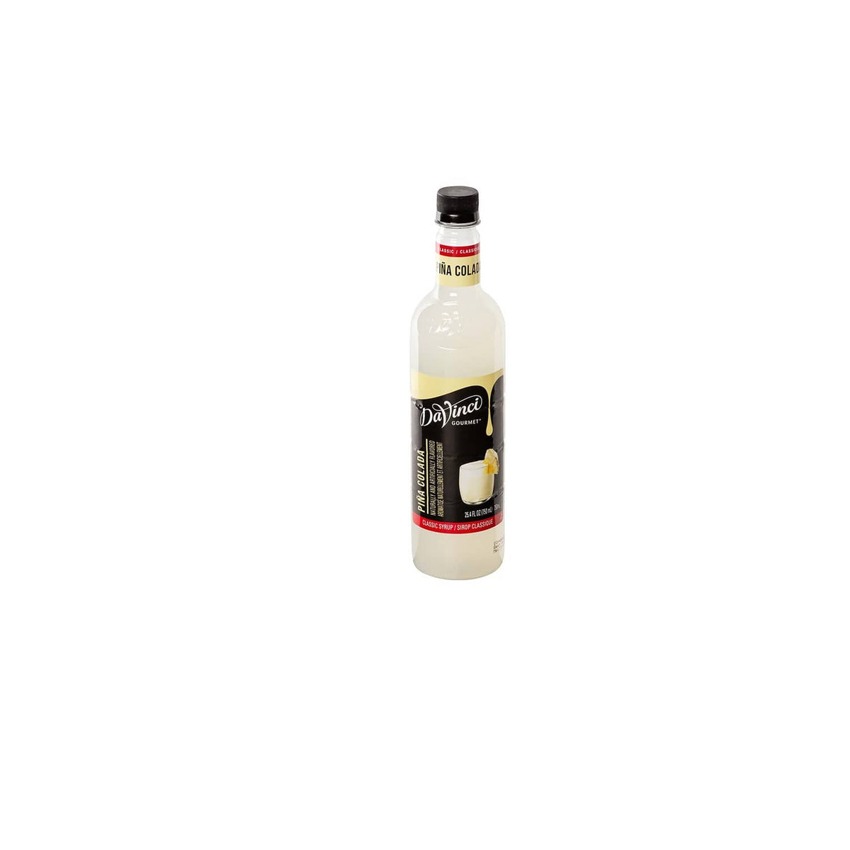 DaVinci Gourmet Classic Pina Colada syrup bottle