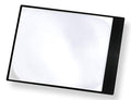 Carson flexible magnifier with black frame and clear viewing lens for reading pages