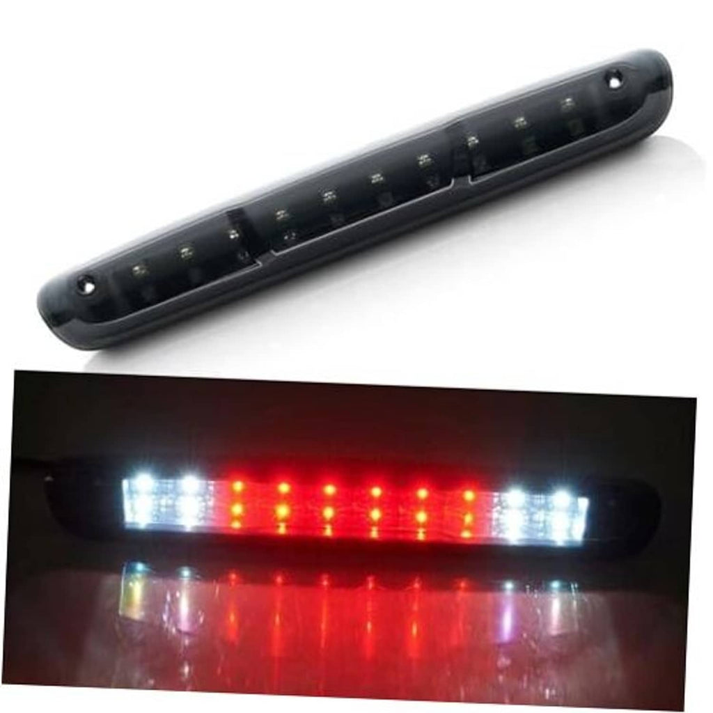 Black LED high mount stop light bar with multiple small diode openings