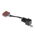 Main relay conversion harness kit with brown plug and black relay module