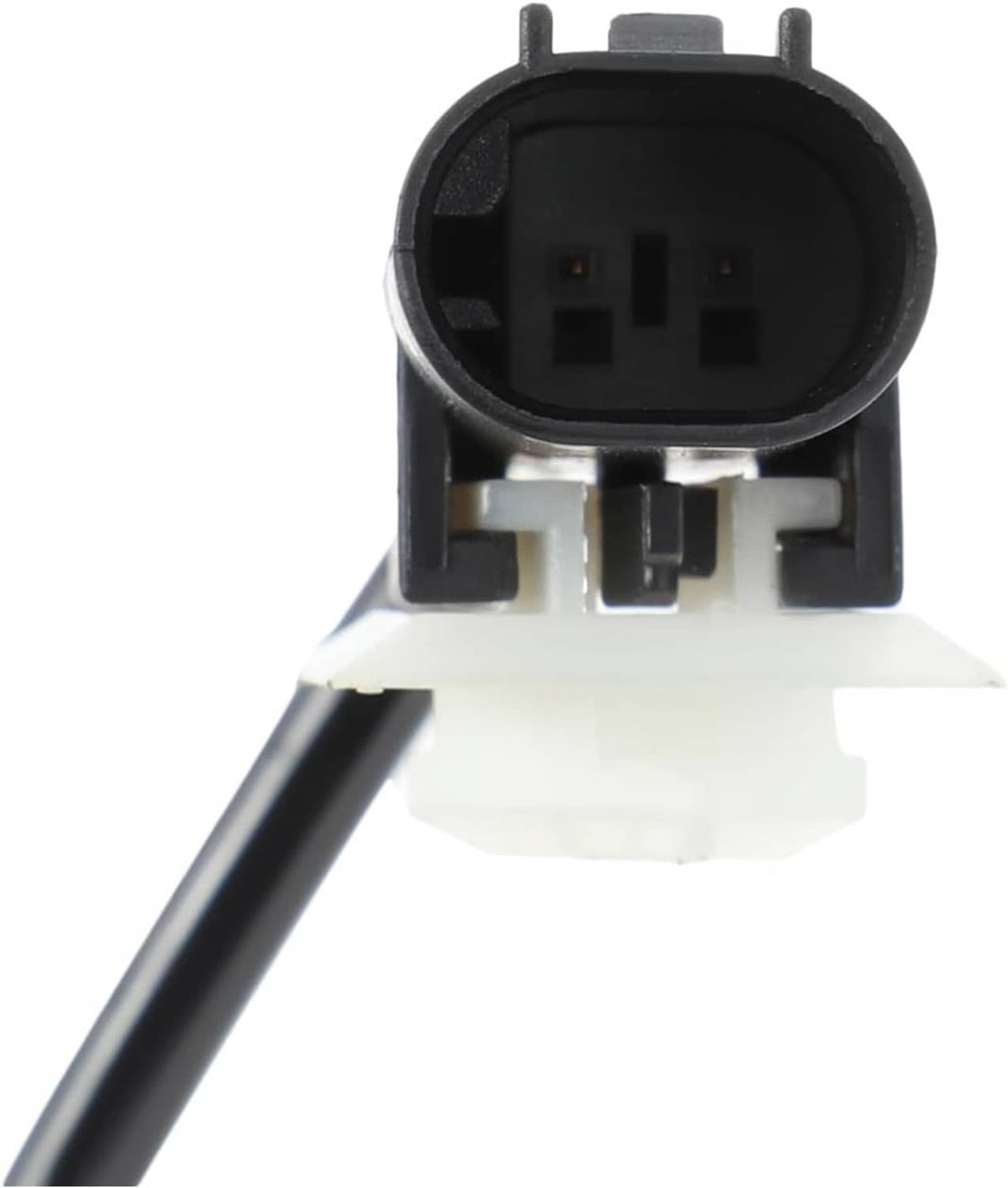 Air suspension compressor pump electrical connector with black socket and wire terminal end