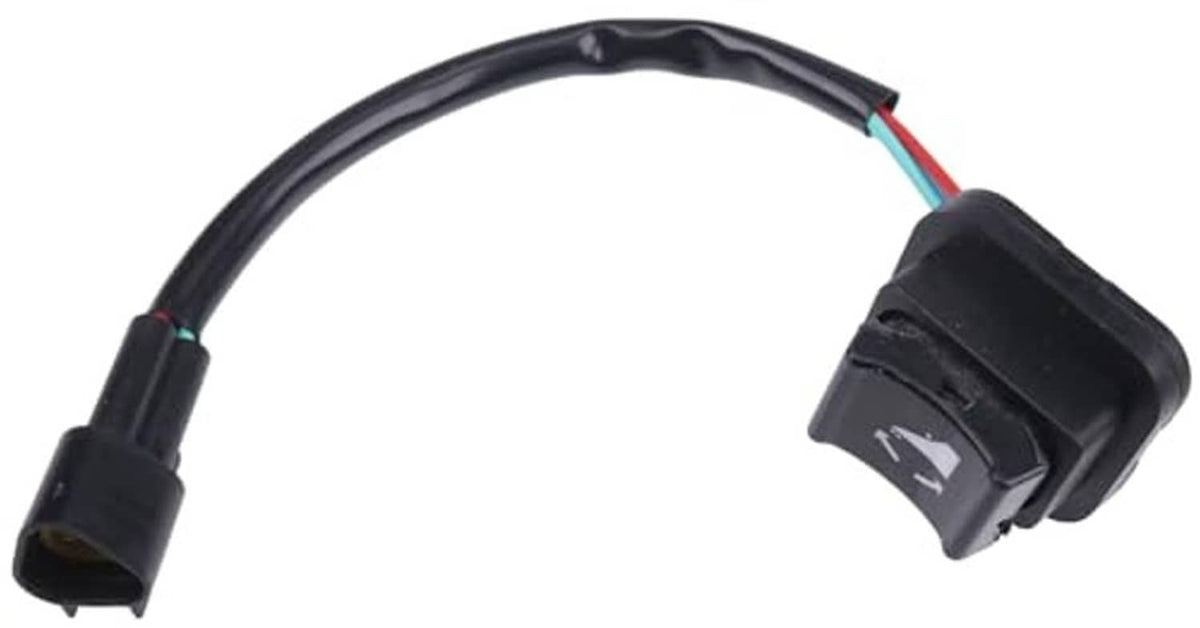 Black trim tilt switch with inline connector and cable harness