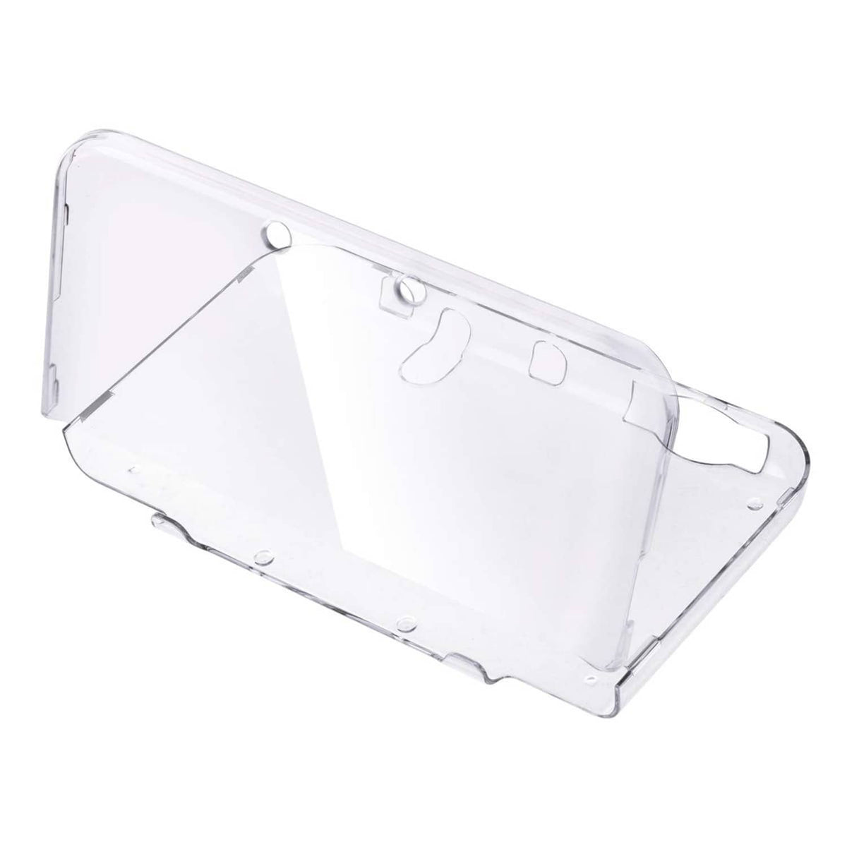 Ultra-clear back shell for New Nintendo 3DS XL with button and port cutouts