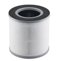 3-in-1 replacement air filter cylinder with dark top cover and white pleated media